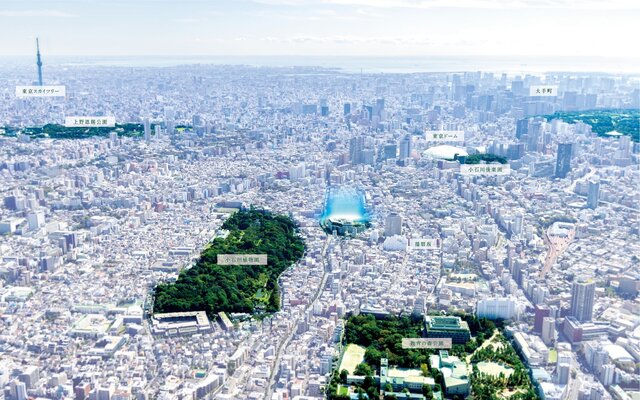 現地周辺航空写真（2023年10月撮影）