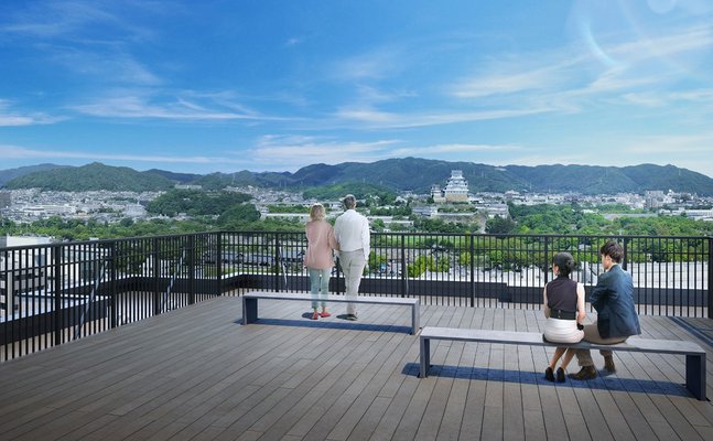屋上テラス完成予想図