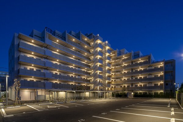 外観(北西面夜景)