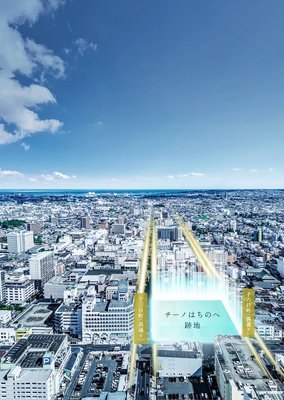 航空写真(2023年10月撮影)