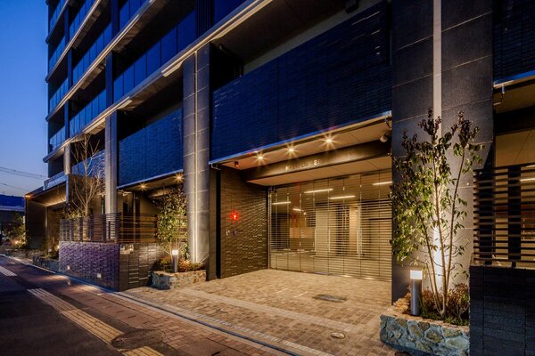 シャッターゲート（夜景）(2026年3月撮影)