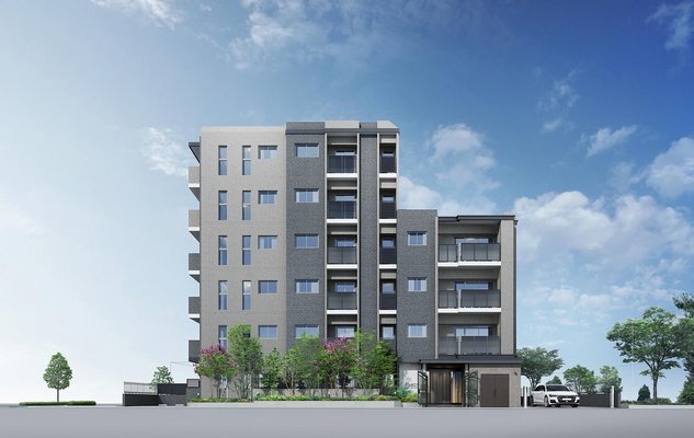 外観完成予想CG(EAST SIDE)