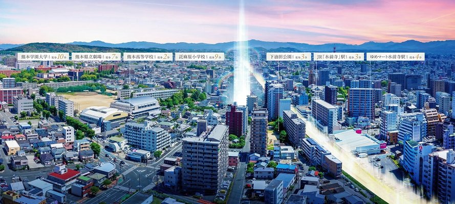 空撮写真(2024年3月撮影)