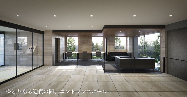 エントランスホール完成予想図