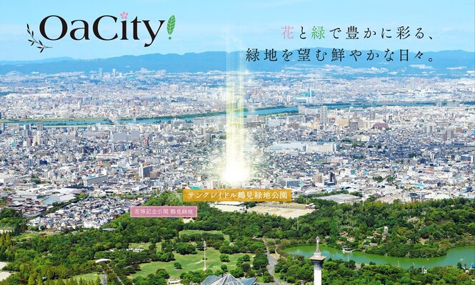 現地周辺航空写真