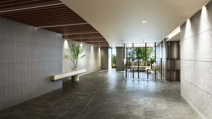 ラウンジ完成予想CG