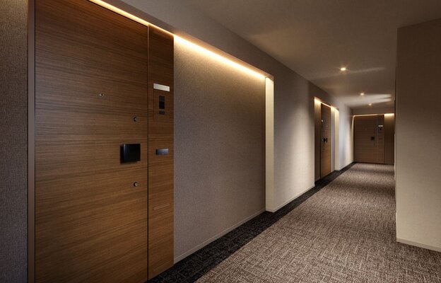 内廊下完成予想CG