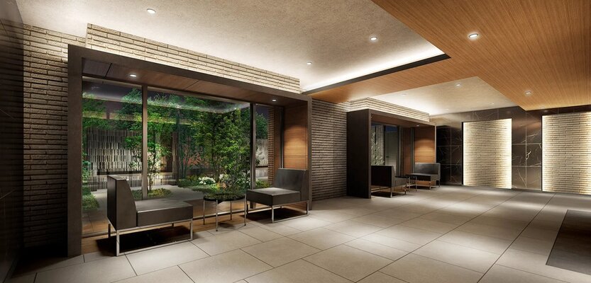 エントランスホール完成予想CG