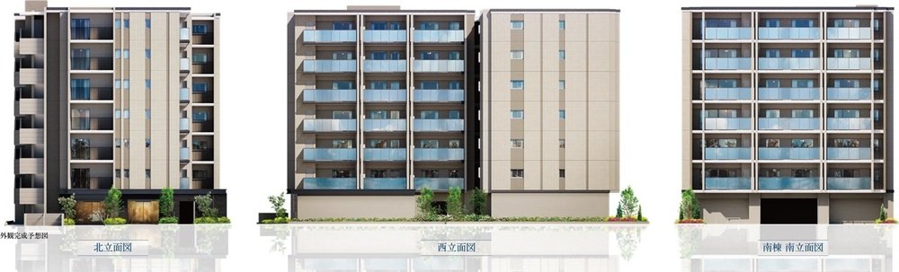 外観完成予想図