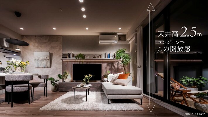 リビング・ダイニング(B9タイプを撮影(2024年11月))