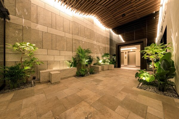 エントランスホール（2026年2月撮影）