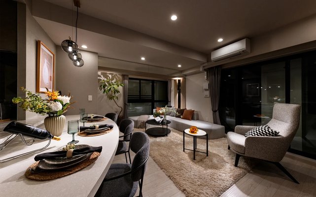 LIVING DINING