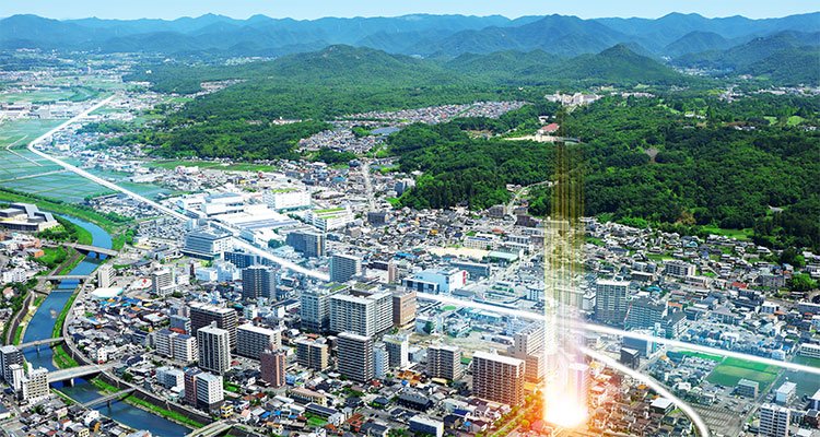 現地周辺航空写真(2024年6月撮影）