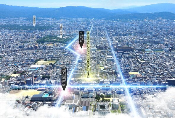 現地上空からの航空写真(2024年7月撮影)