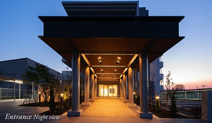 Entrance Night view