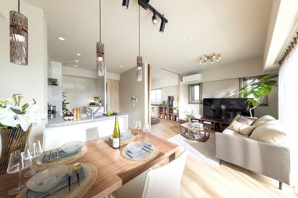 リビング・ダイニング・キッチン（2024年11月撮影）