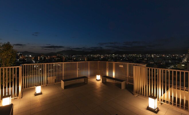 ルーフトップテラス（2026年3月撮影）