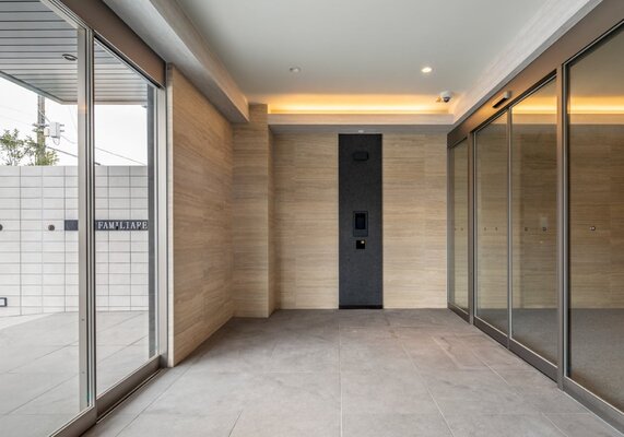 風除室写真（2026年3月撮影）