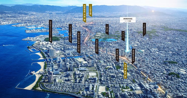 現地周辺の航空写真(2025年1月撮影)