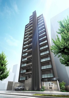 外観完成予想CG(北側)<イノバス新瑞橋フロント>