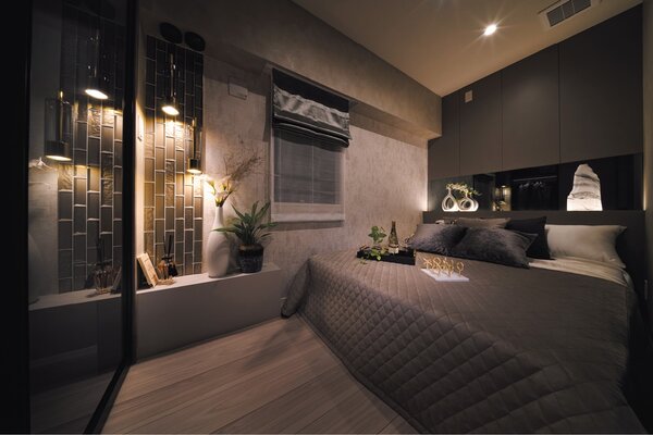 BEDROOM（モデルルーム Aタイプ／2025年4月撮影）