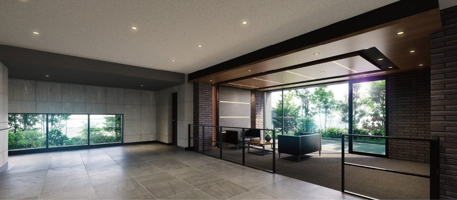 エントランスホール完成予想CG