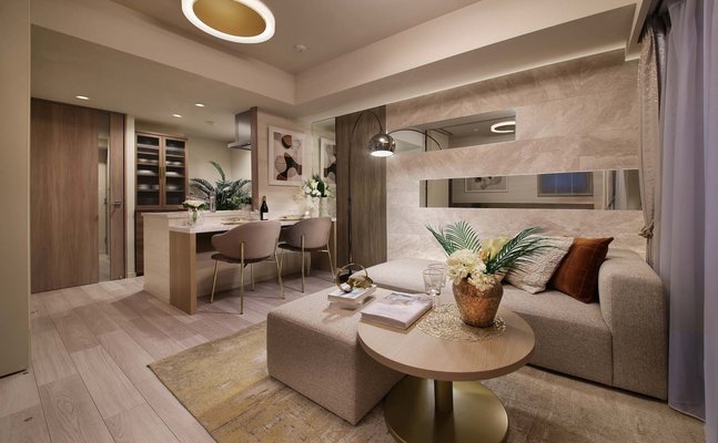 LIVING DINING[モデルルームAタイプ(2025年6月撮影)]