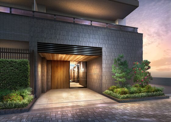 エントランスアプローチ完成予想CG