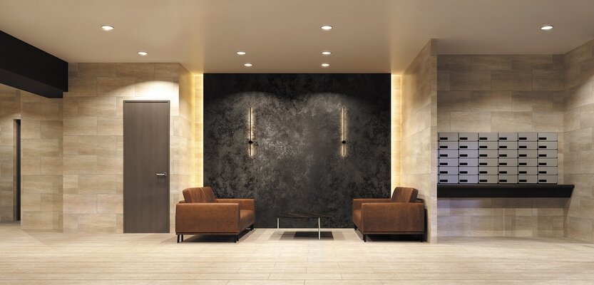 エントランスホール完成予想CG