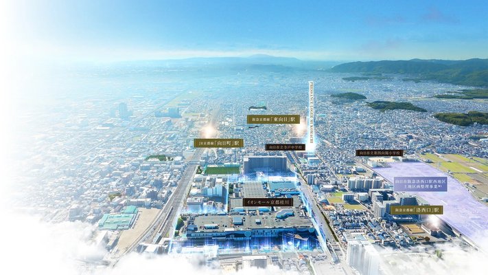 現地上空からの航空写真（2024年11月撮影）