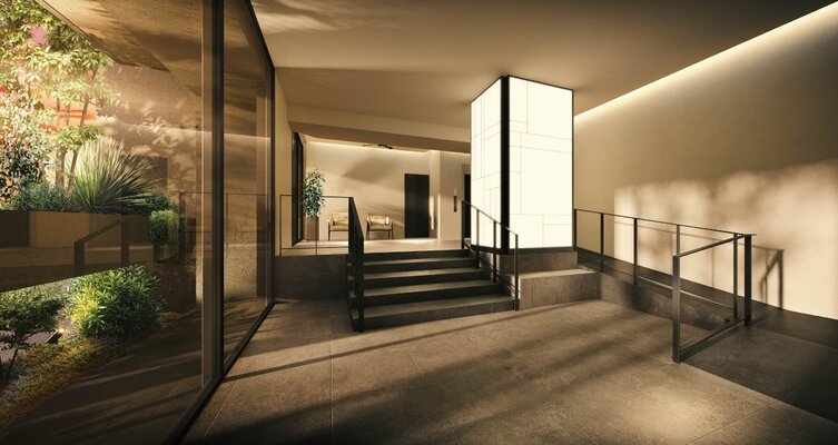 エントランスホール完成予想CG