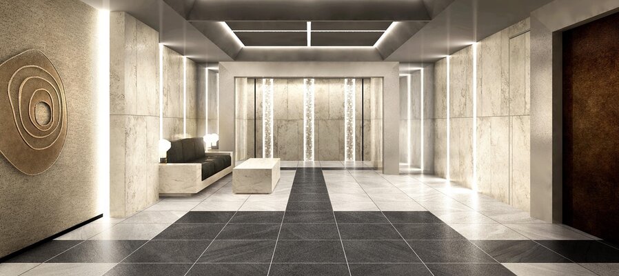 エントランスホール完成予想CG