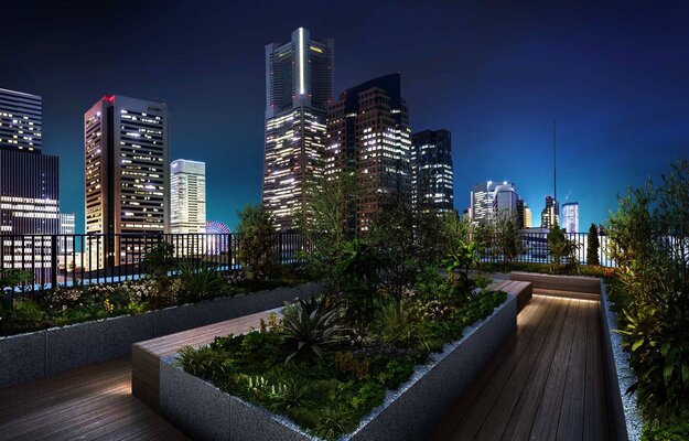 ルーフテラス完成予想CG