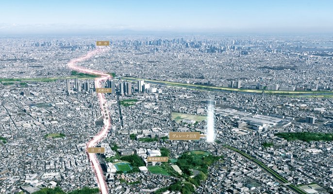 現地周辺の航空写真（2025年1月撮影）