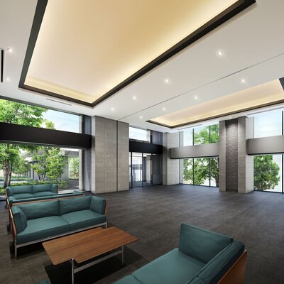 エントランスホール完成予想図