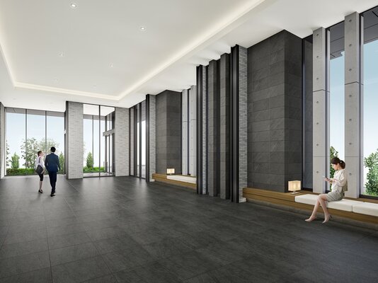 エントランスホール完成予想図