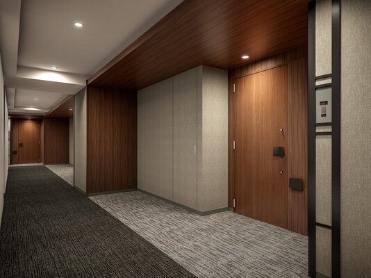 内廊下完成予想図