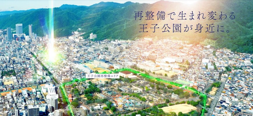 現地周辺航空写真
