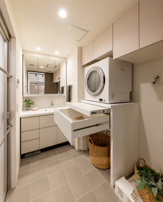 Aタイプ 洗面室（撮影時期：2026年2月）