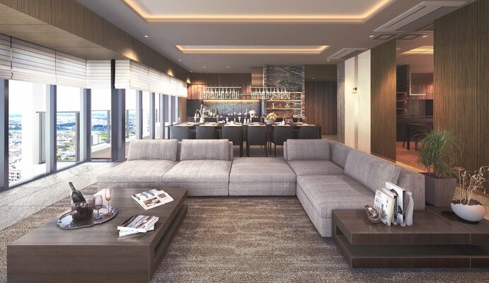 パーティールーム〈リュクス〉完成予想図