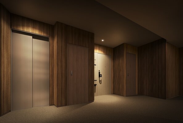 内廊下完成予想図