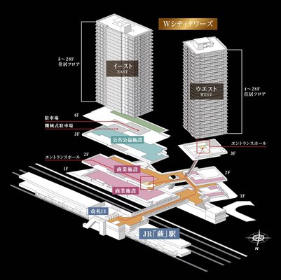 建物概念イメージイラスト