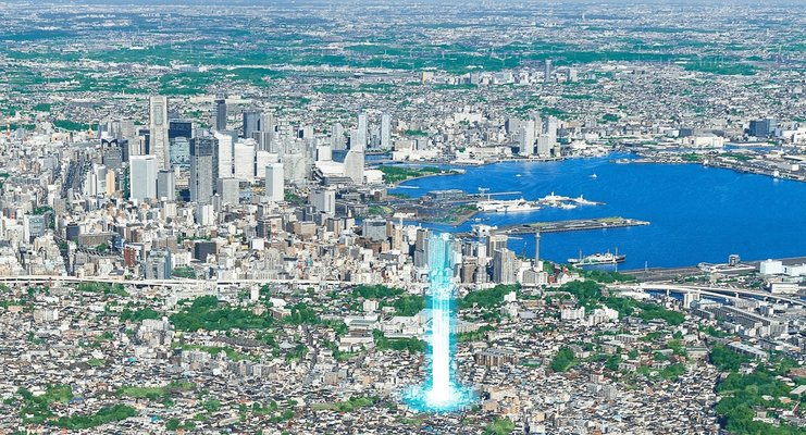 現地周辺航空写真（2023年1月撮影）