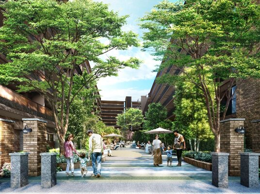 中庭完成予想CG