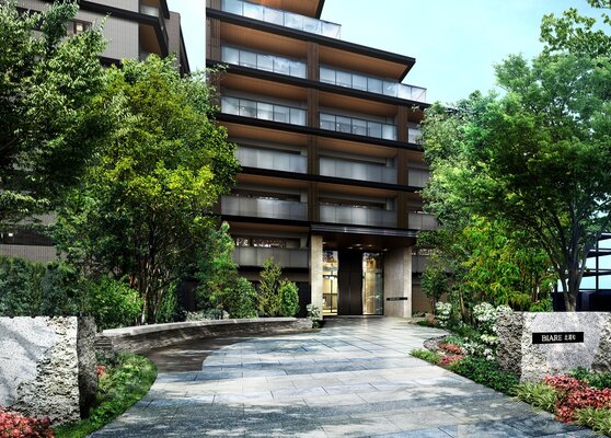 エントランスアプローチ完成予想図