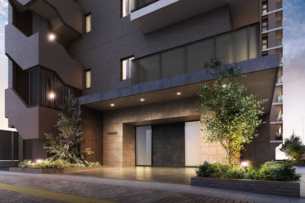 エントランスアプローチ完成予想図