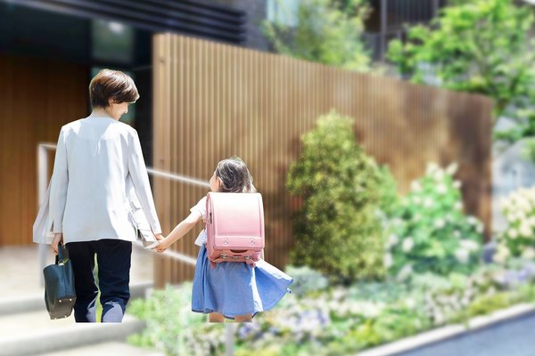 エントランスアプローチ完成予想CG