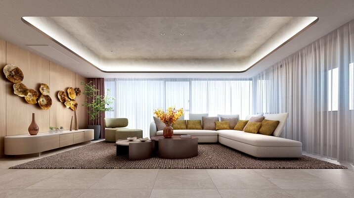 リビング完成予想CG（Gタイプ）