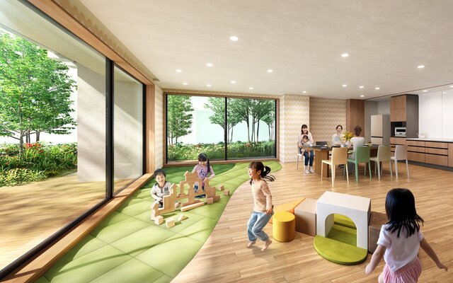 キッズ兼パーティールーム完成予想図