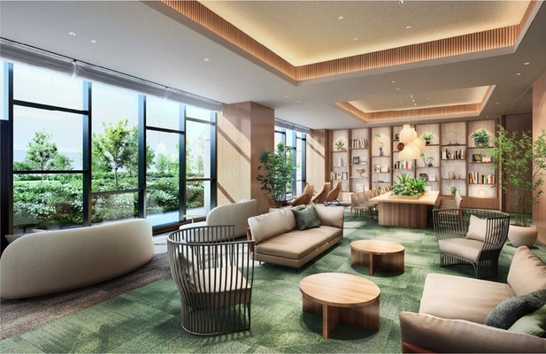 ライブラリーラウンジ完成予想CG